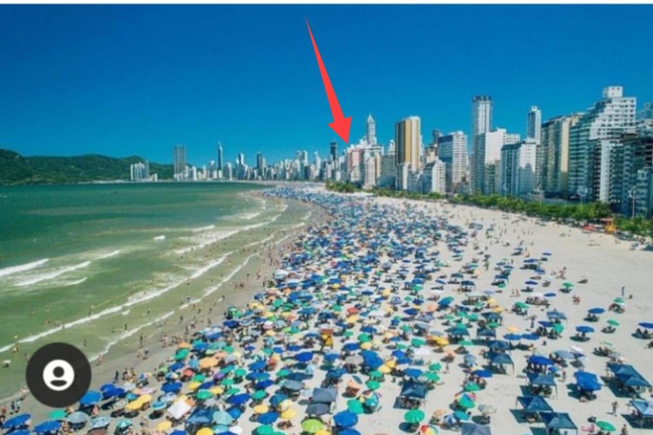 Apartamento Vista Mar - Pe Na Areia Balneario Camboriu Dış mekan fotoğraf